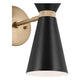 Kichler - Phix 13.5" 2-Light Wall Sconce - Lights Canada