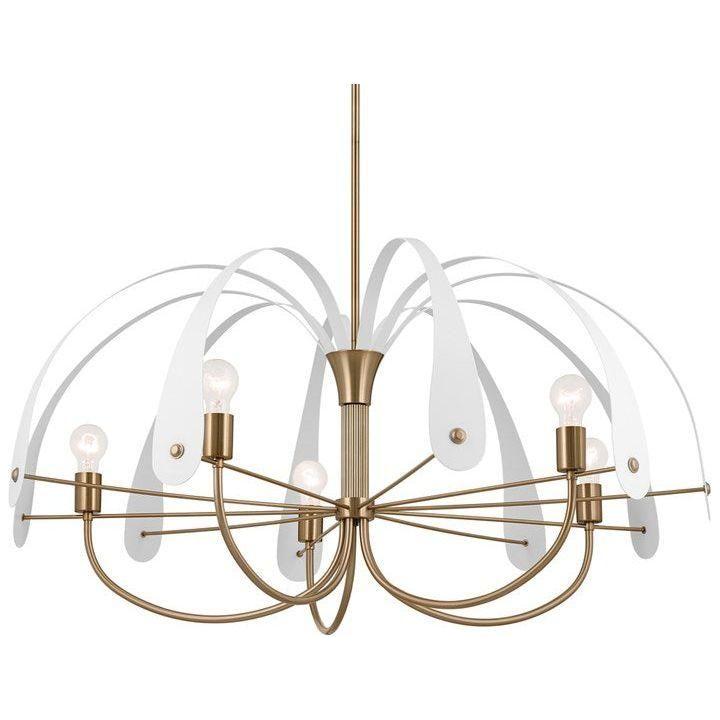 Kichler - Petal 42.5" 5-Light Chandelier - Lights Canada