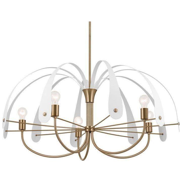 Kichler - Petal 42.5" 5-Light Chandelier - Lights Canada
