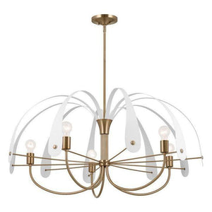 Kichler - Petal 42.5" 5-Light Chandelier - Lights Canada