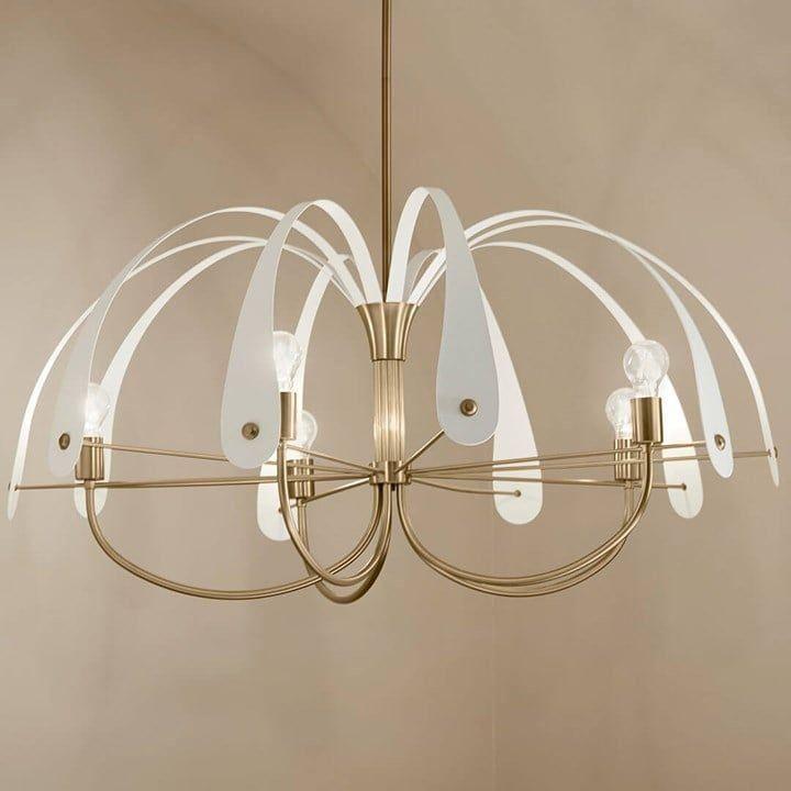 Kichler - Petal 42.5" 5-Light Chandelier - Lights Canada