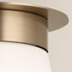 Kichler - Albers 8.5" 1-Light Flush Mount - Lights Canada