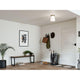 Kichler - Albers 8.5" 1-Light Flush Mount - Lights Canada