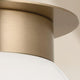 Kichler - Albers 8.0" 1-Light Flush Mount - Lights Canada
