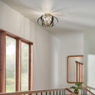 Kichler - Cecil 17.75" 4-Light Oval Flush Mount - Lights Canada