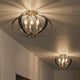 Kichler - Cecil 17.75" 4-Light Oval Flush Mount - Lights Canada