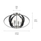 Kichler - Cecil 17.75" 4-Light Oval Flush Mount - Lights Canada