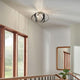 Kichler - Cecil 17.75" 4-Light Oval Flush Mount - Lights Canada