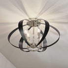 Kichler - Cecil 17.75" 4-Light Oval Flush Mount - Lights Canada