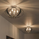 Kichler - Cecil 17.75" 4-Light Oval Flush Mount - Lights Canada
