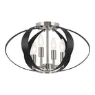 Kichler - Cecil 17.75" 4-Light Oval Flush Mount - Lights Canada
