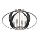 Kichler - Cecil 17.75" 4-Light Oval Flush Mount - Lights Canada