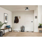 Kichler - Riu 14.25" 1-Light LED Semi Flush Mount - Lights Canada