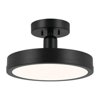 Riu 14.25" 1-Light LED Semi Flush Mount