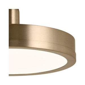 Kichler - Riu 14.25" 1-Light LED Semi Flush Mount - Lights Canada