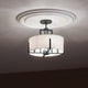 Kichler - Malen 15.5" 4-Light Semi Flush Mount / Pendant (Convertible) - Lights Canada