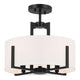 Kichler - Malen 15.5" 4-Light Semi Flush Mount / Pendant (Convertible) - Lights Canada