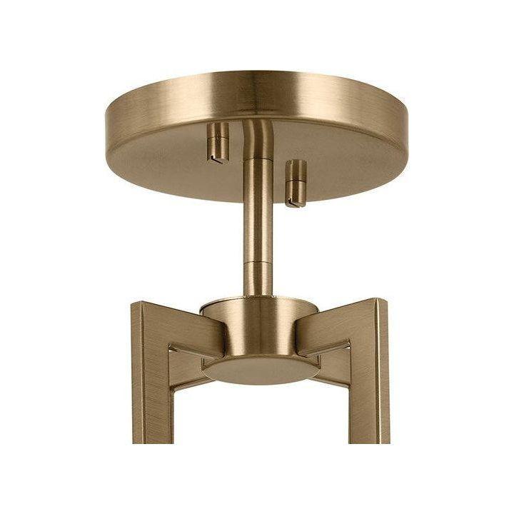 Kichler - Malen 15.5" 4-Light Semi Flush Mount / Pendant (Convertible) - Lights Canada