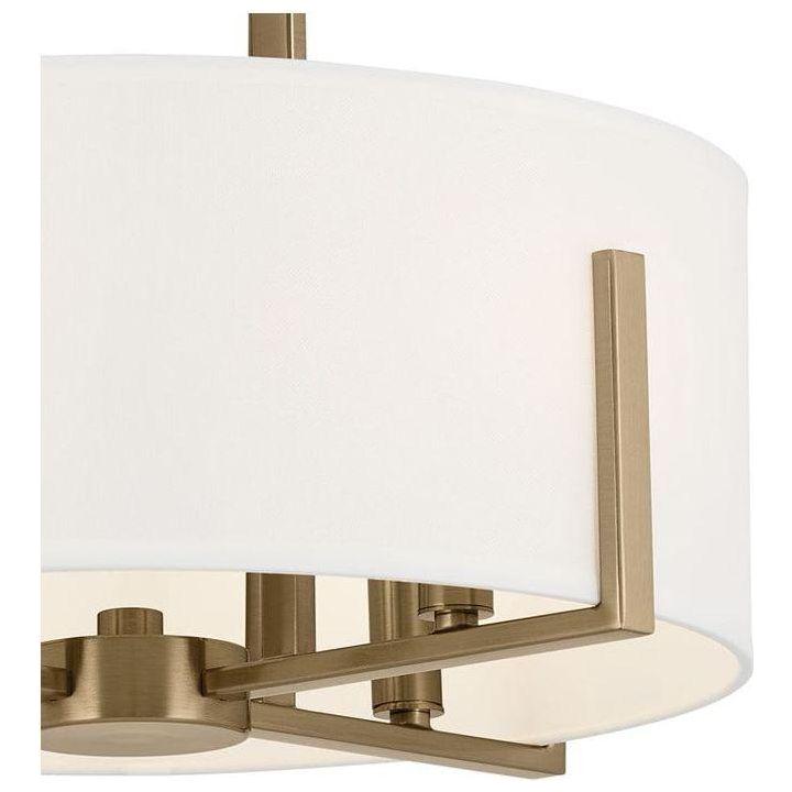 Kichler - Malen 15.5" 4-Light Semi Flush Mount / Pendant (Convertible) - Lights Canada