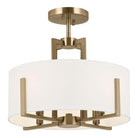 Kichler - Malen 15.5" 4-Light Semi Flush Mount / Pendant (Convertible) - Lights Canada