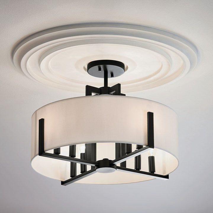 Kichler - Malen 20" 8-Light Semi Flush Mount / Pendant (Convertible) - Lights Canada