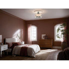 Kichler - Malen 20" 8-Light Semi Flush Mount / Pendant (Convertible) - Lights Canada