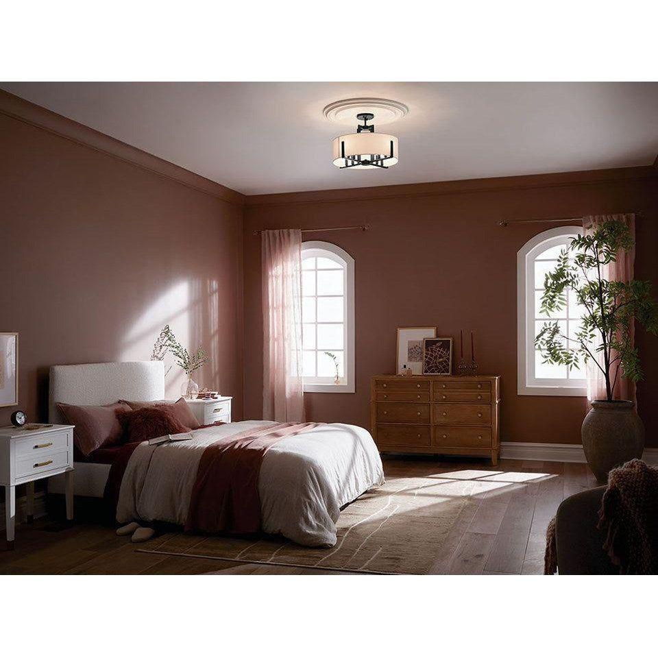 Kichler - Malen 20" 8-Light Semi Flush Mount / Pendant (Convertible) - Lights Canada