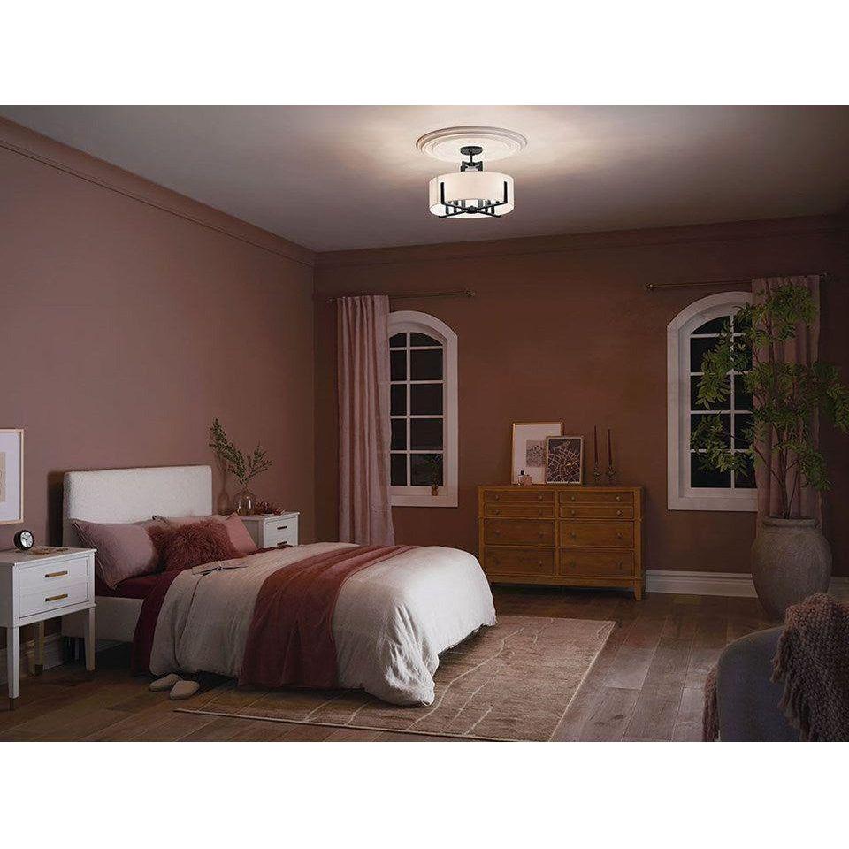 Kichler - Malen 20" 8-Light Semi Flush Mount / Pendant (Convertible) - Lights Canada