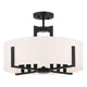 Kichler - Malen 20" 8-Light Semi Flush Mount / Pendant (Convertible) - Lights Canada