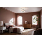 Kichler - Malen 20" 8-Light Semi Flush Mount / Pendant (Convertible) - Lights Canada