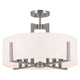 Kichler - Malen 20" 8-Light Semi Flush Mount / Pendant (Convertible) - Lights Canada