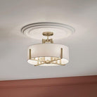 Kichler - Malen 20" 8-Light Semi Flush Mount / Pendant (Convertible) - Lights Canada