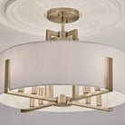 Kichler - Malen 20" 8-Light Semi Flush Mount / Pendant (Convertible) - Lights Canada