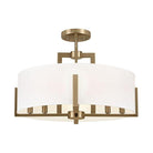 Kichler - Malen 20" 8-Light Semi Flush Mount / Pendant (Convertible) - Lights Canada