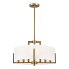 Kichler - Malen 20" 8-Light Semi Flush Mount / Pendant (Convertible) - Lights Canada