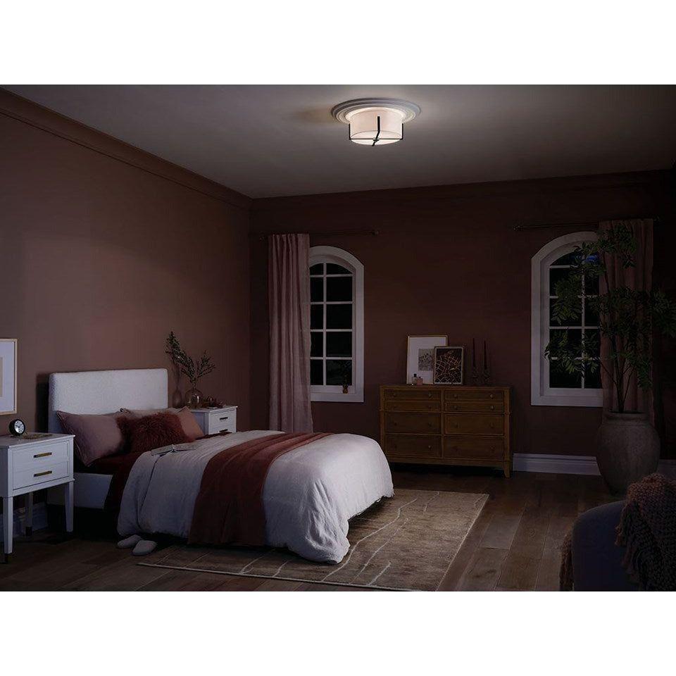Kichler - Malen 15.5" 2-Light Flush Mount - Lights Canada