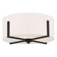 Kichler - Malen 15.5" 2-Light Flush Mount - Lights Canada