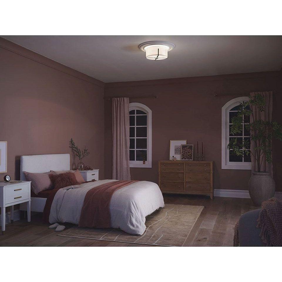 Kichler - Malen 15.5" 2-Light Flush Mount - Lights Canada