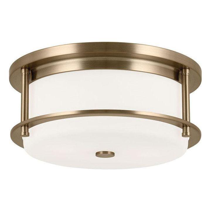 Kichler - Brit 12" 2-Light Flush Mount - Lights Canada