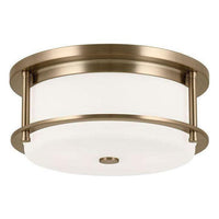 Brit 12" 2-Light Flush Mount