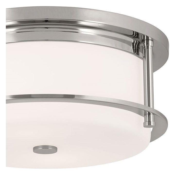 Kichler - Brit 12" 2-Light Flush Mount - Lights Canada