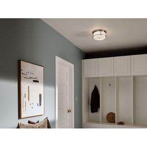 Kichler - Brit 12" 2-Light Flush Mount - Lights Canada