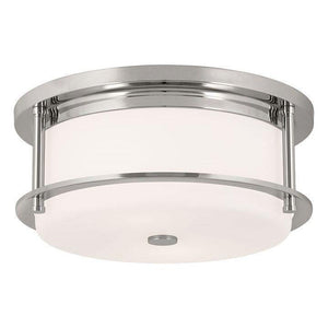 Kichler - Brit 12" 2-Light Flush Mount - Lights Canada