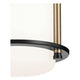 Kichler - Brit 7.25" 1-Light Flush Mount - Lights Canada