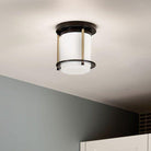 Kichler - Brit 7.25" 1-Light Flush Mount - Lights Canada