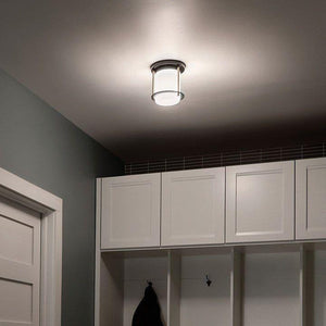 Kichler - Brit 7.25" 1-Light Flush Mount - Lights Canada