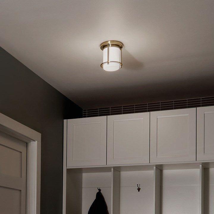 Kichler - Brit 7.25" 1-Light Flush Mount - Lights Canada