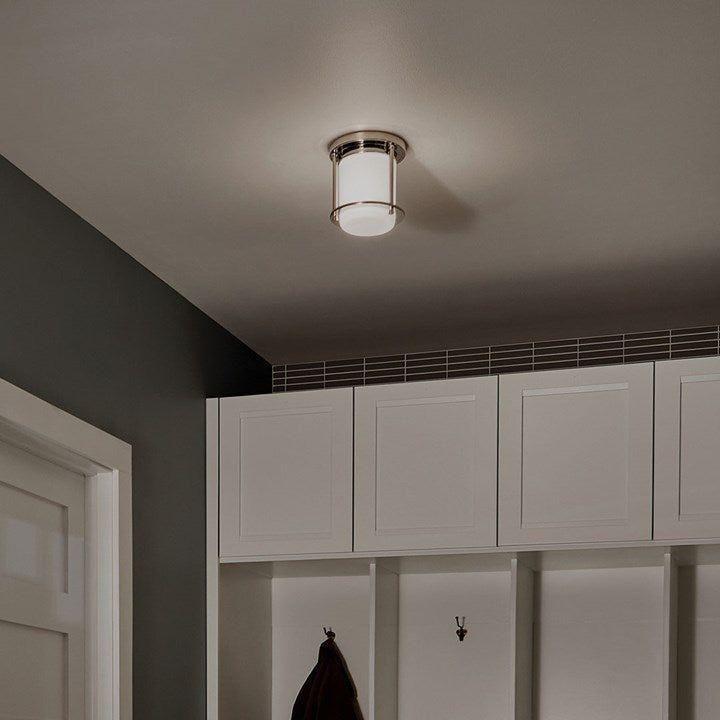 Kichler - Brit 7.25" 1-Light Flush Mount - Lights Canada