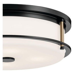 Kichler - Brit 18" 4-Light Flush Mount - Lights Canada