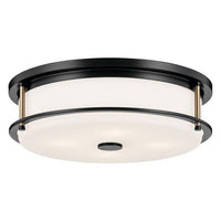 Brit 18" 4-Light Flush Mount